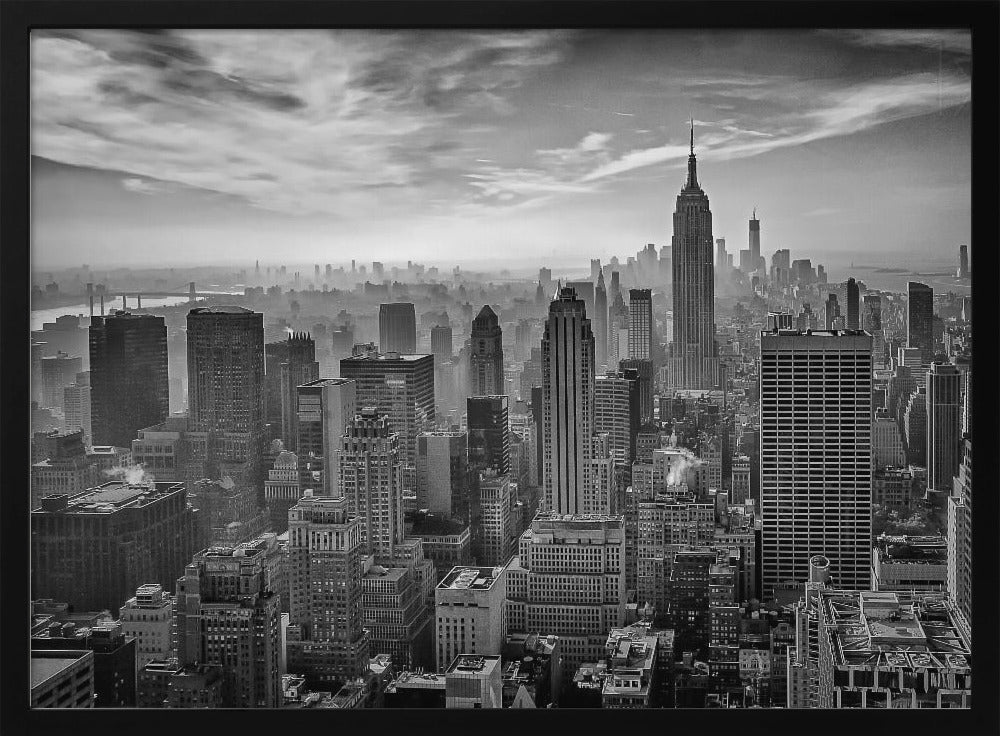 Hazy Gotham - Poster / Art Print