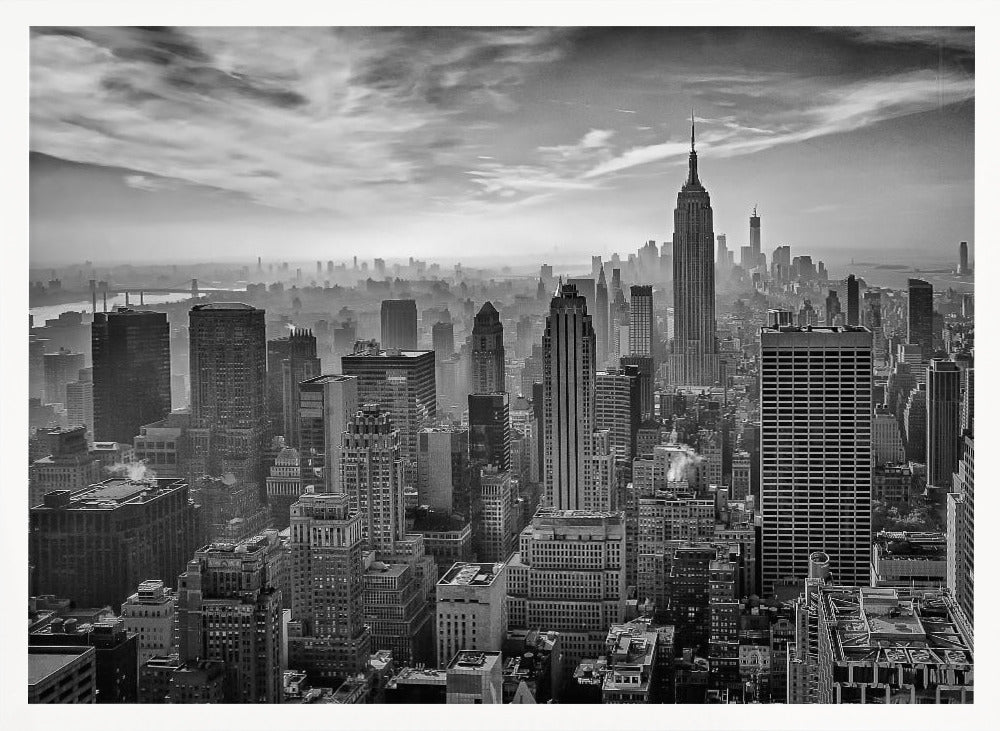 Hazy Gotham - Poster / Art Print