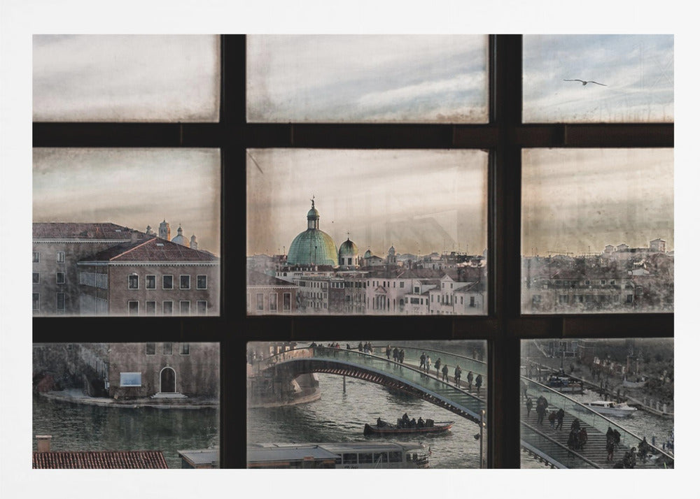 Venice Window - Poster / Art Print