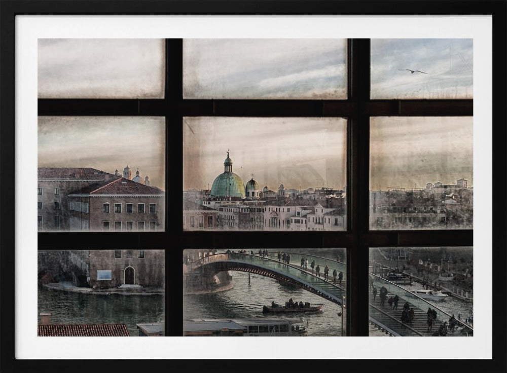 Venice Window - Poster / Art Print