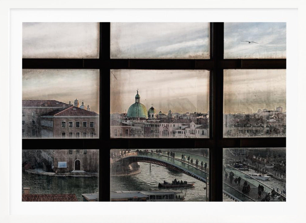 Venice Window - Poster / Art Print