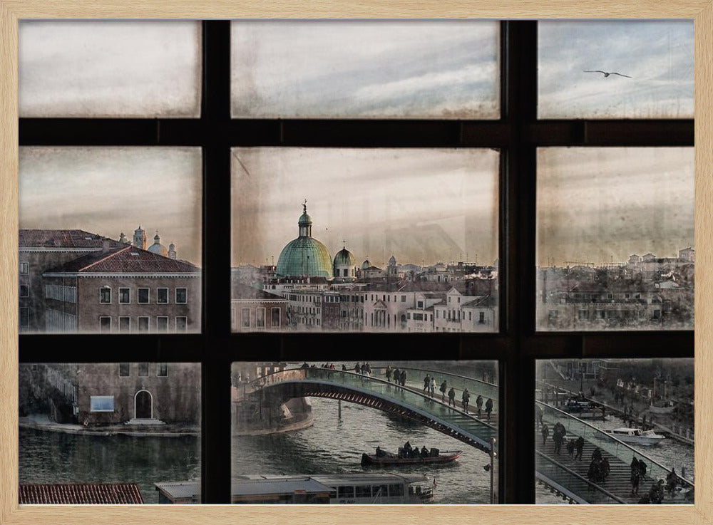 Venice Window - Poster / Art Print
