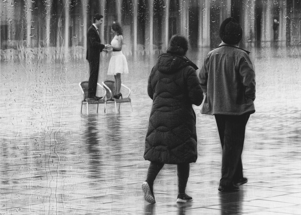 wet days in Venice - Poster / Art Print
