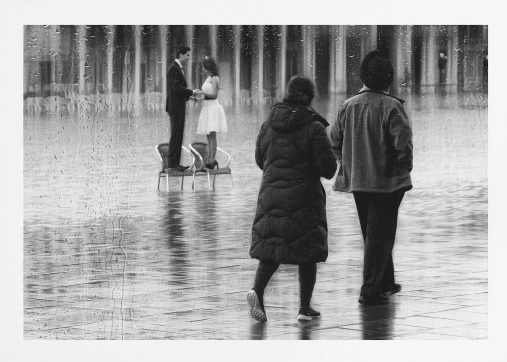wet days in Venice - Poster / Art Print