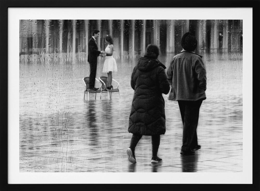 wet days in Venice - Poster / Art Print