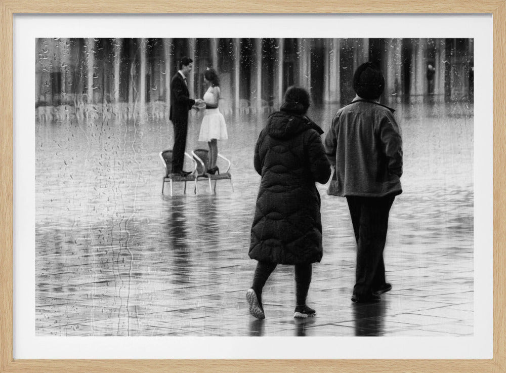 wet days in Venice - Poster / Art Print