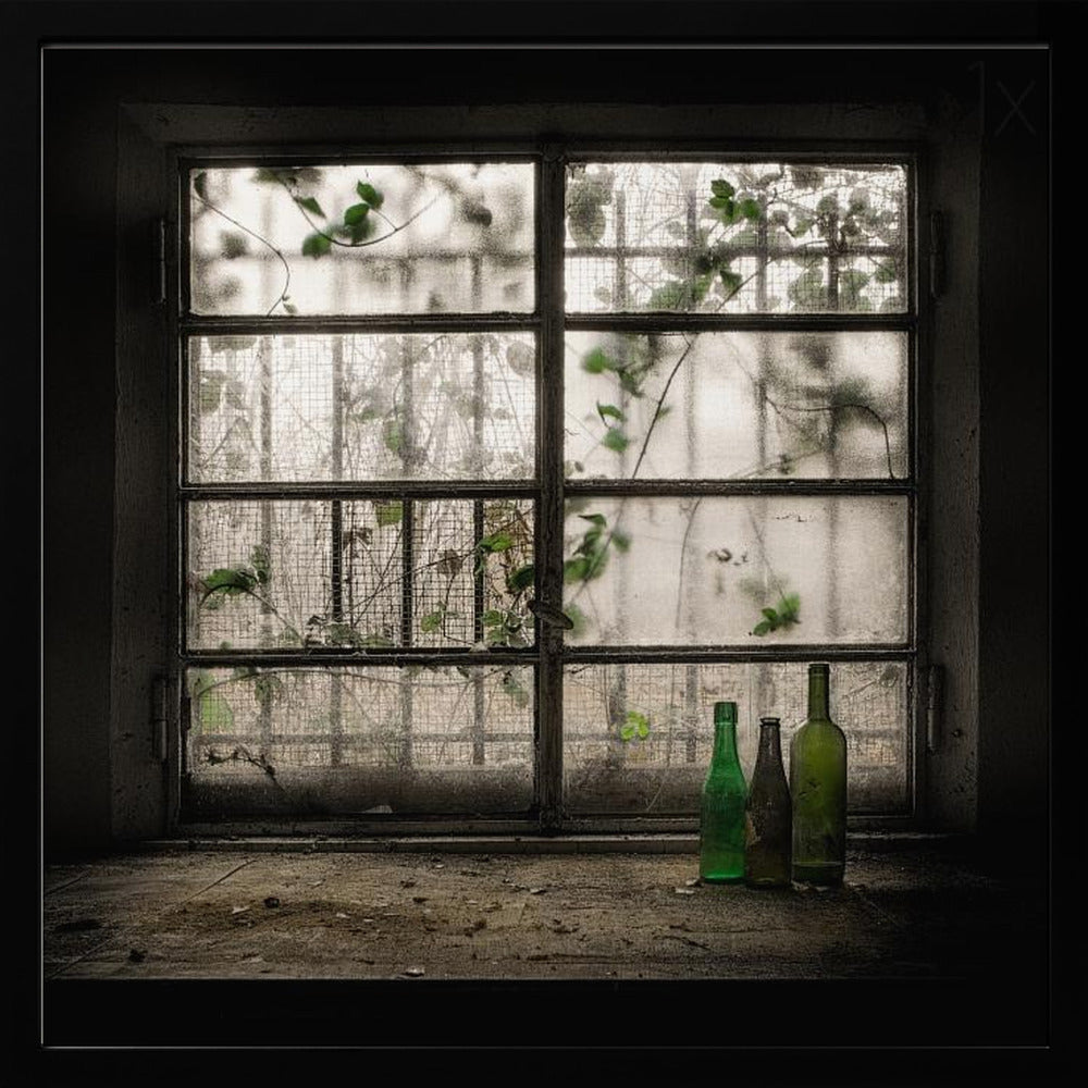 Still-Life with glass bottle - Poster / Art Print