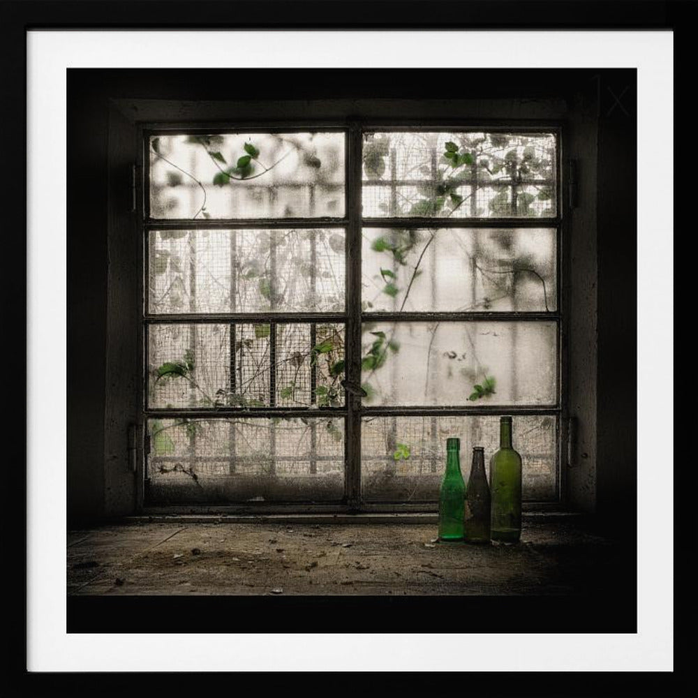 Still-Life with glass bottle - Poster / Art Print