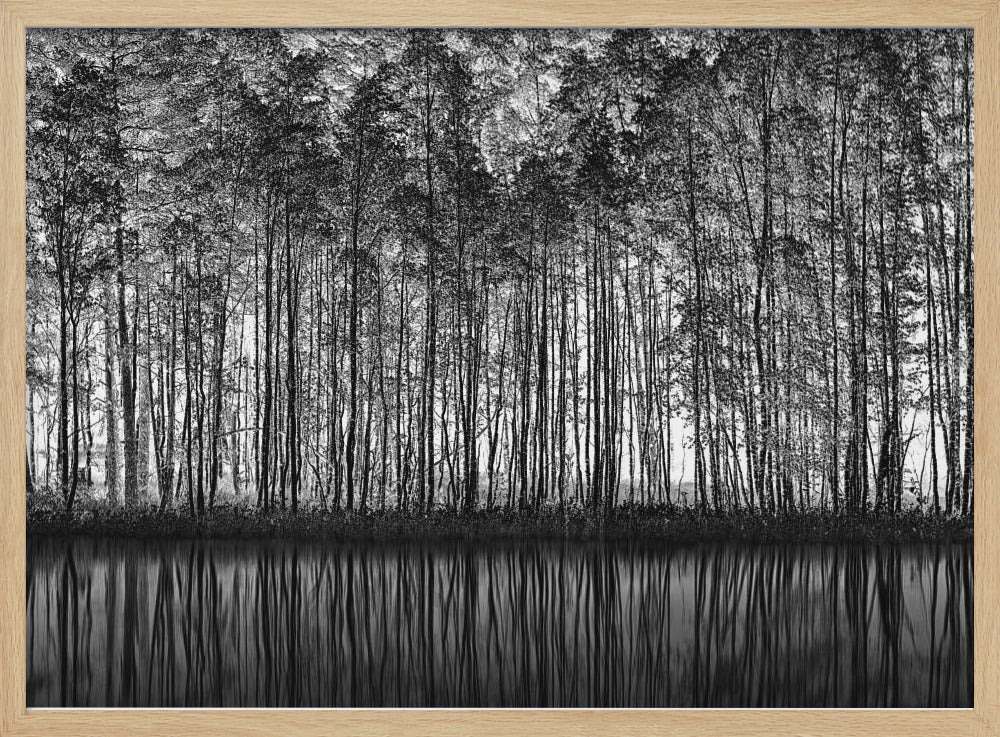 Pointillism Nature - Poster / Art Print