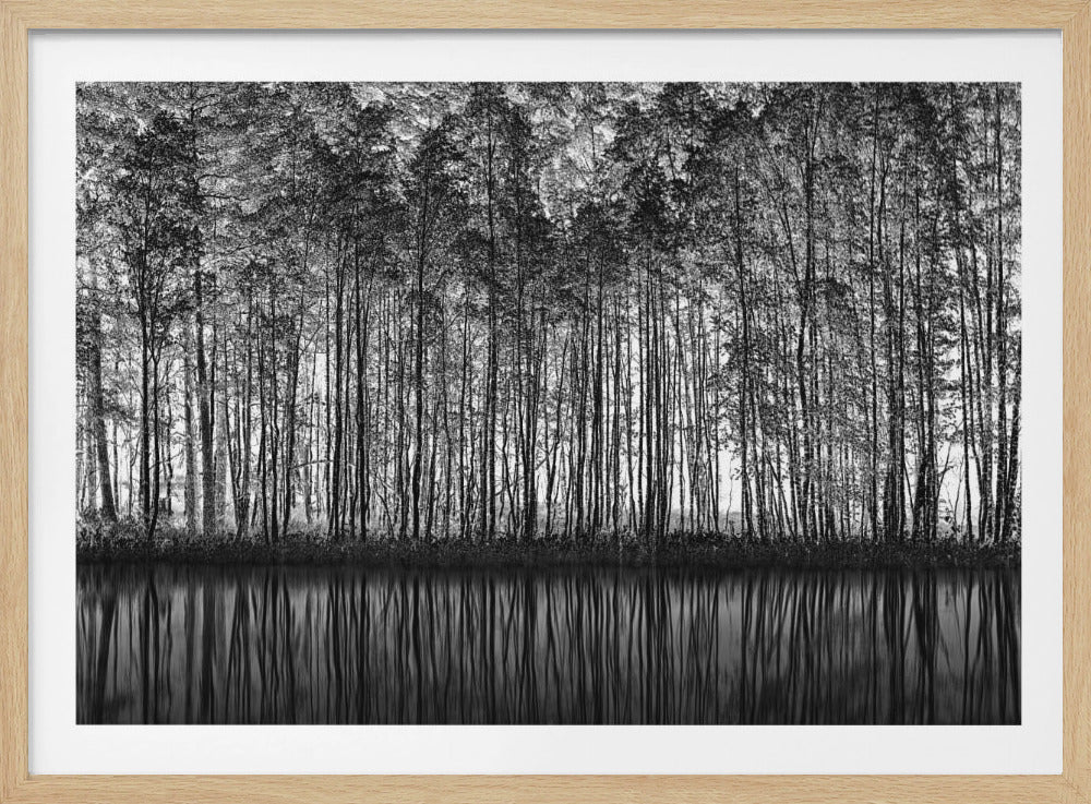 Pointillism Nature - Poster / Art Print