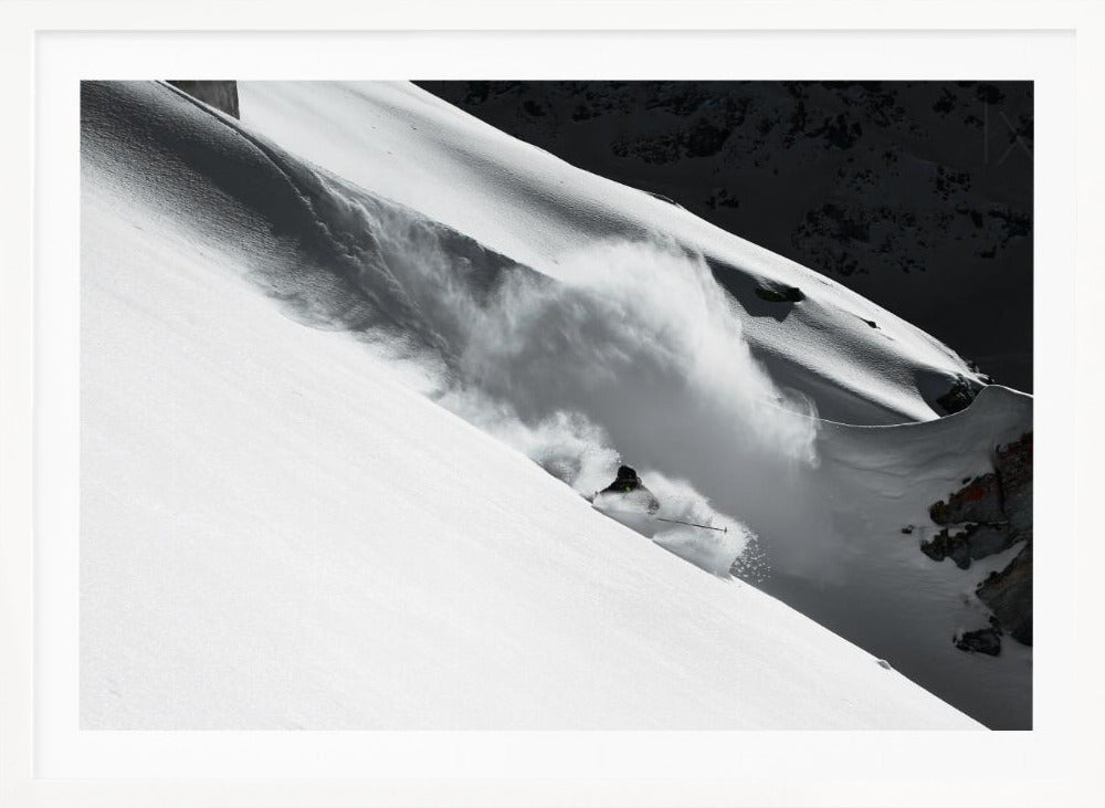 Cloud of Snow - Poster / Art Print
