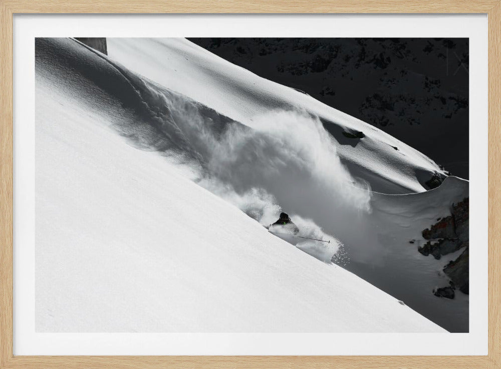 Cloud of Snow - Poster / Art Print