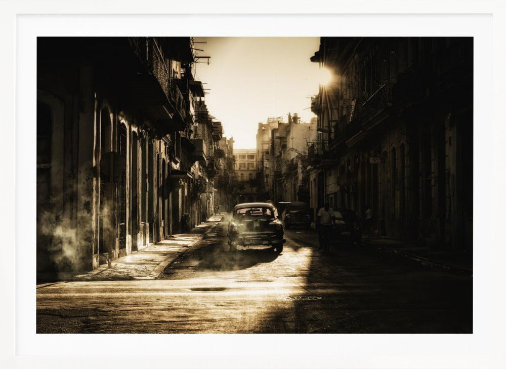 Mystic morning in Havana... - Poster / Art Print