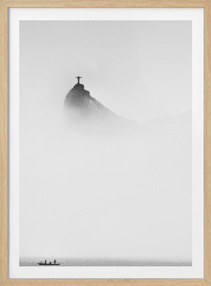 Christ in the mist - Poster / Art Print