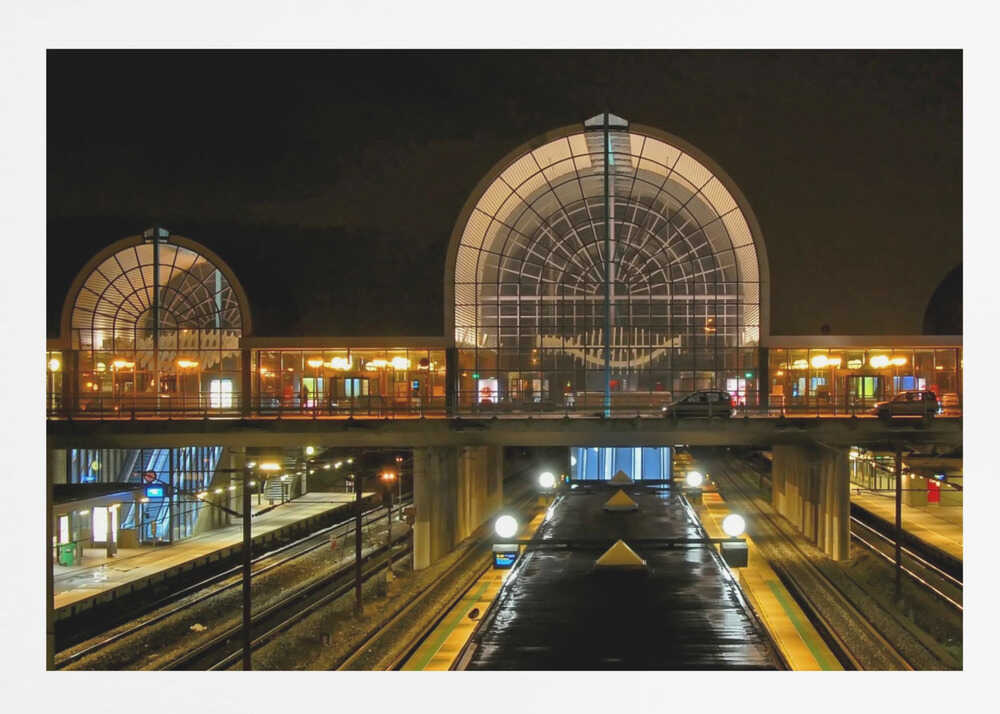 Hoeje Tastrup Station - Poster / Art Print