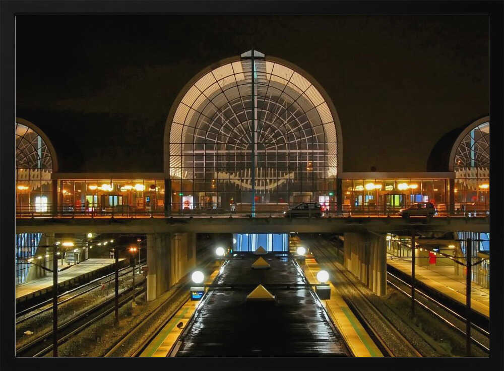 Hoeje Tastrup Station - Poster / Art Print