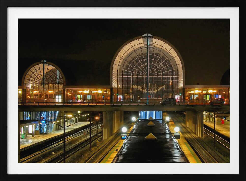Hoeje Tastrup Station - Poster / Art Print