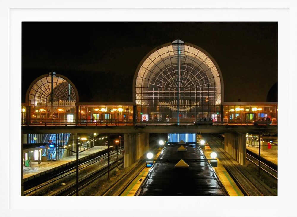Hoeje Tastrup Station - Poster / Art Print