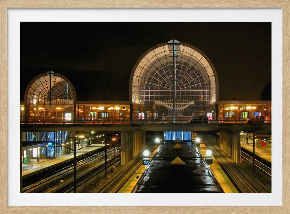 Hoeje Tastrup Station - Poster / Art Print