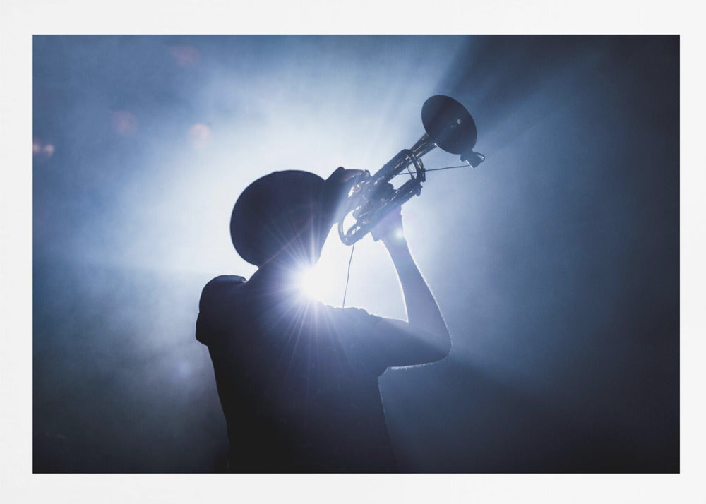Trumpet Player - Poster / Art Print