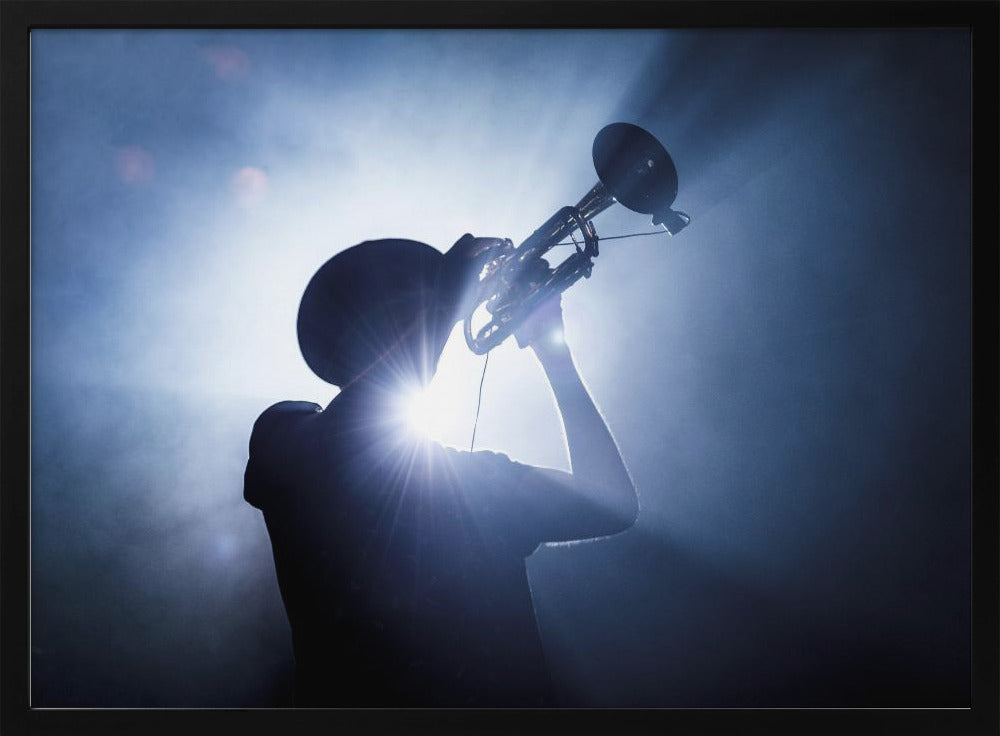 Trumpet Player - Poster / Art Print