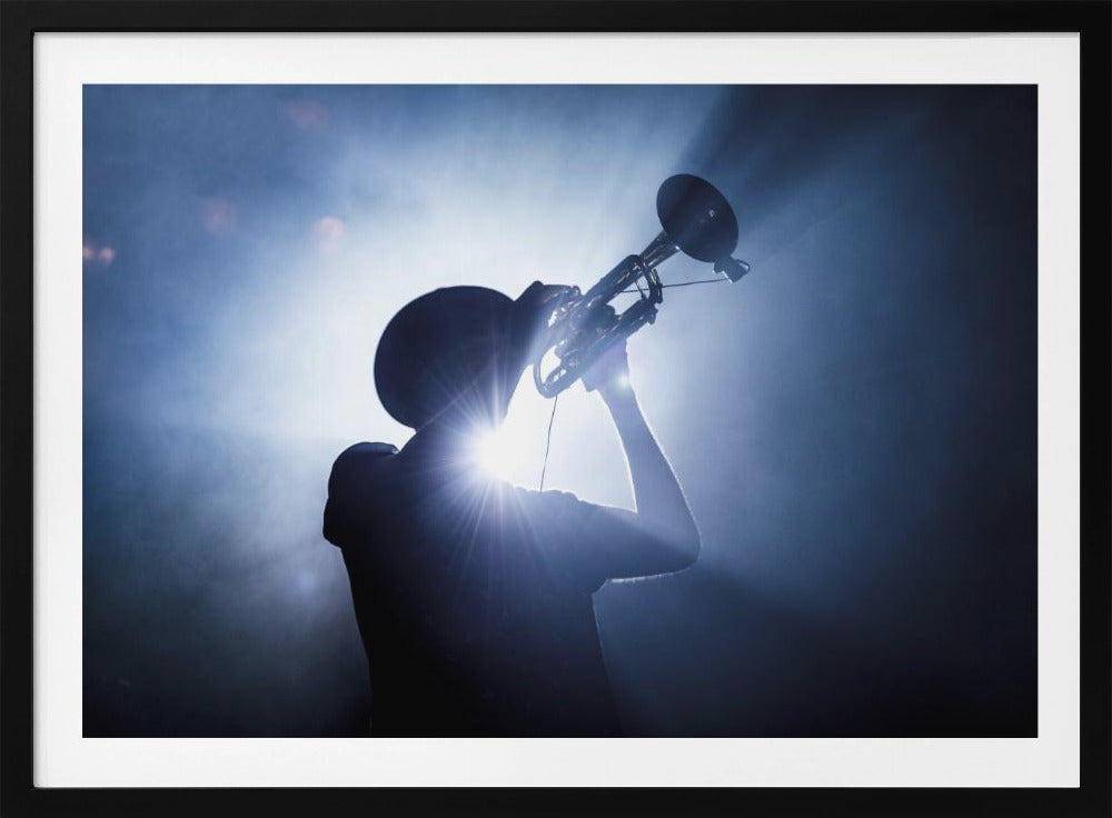 Trumpet Player - Poster / Art Print