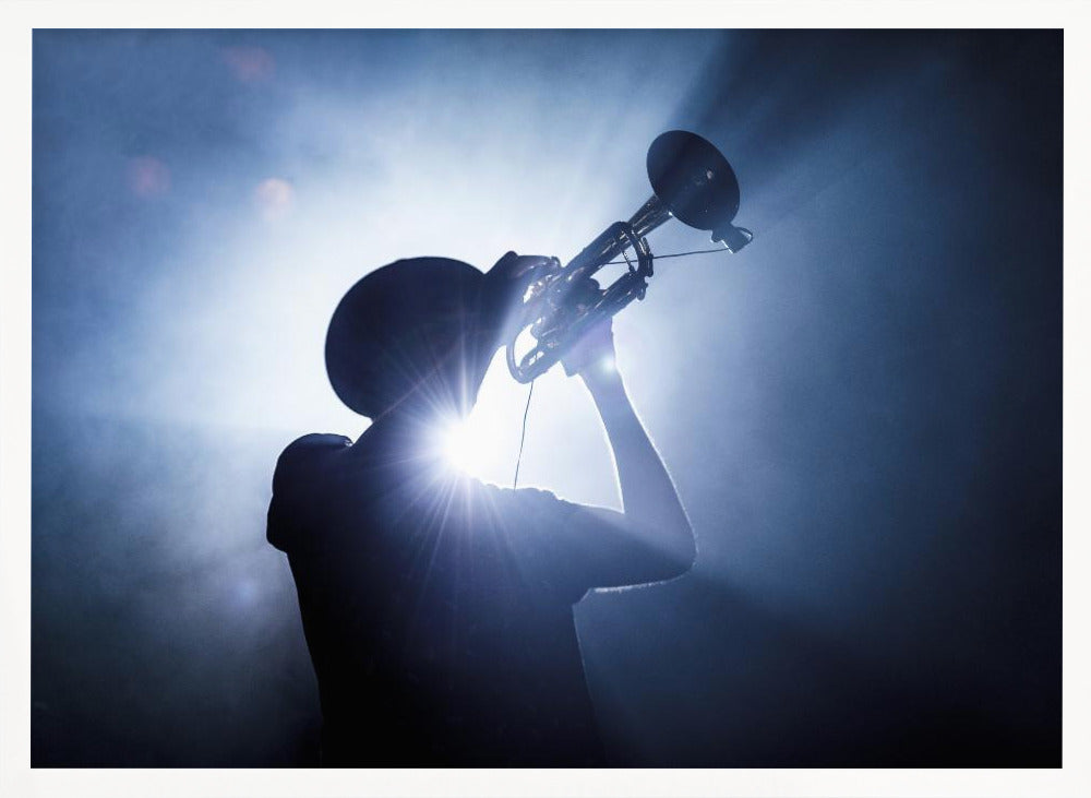 Trumpet Player - Poster / Art Print