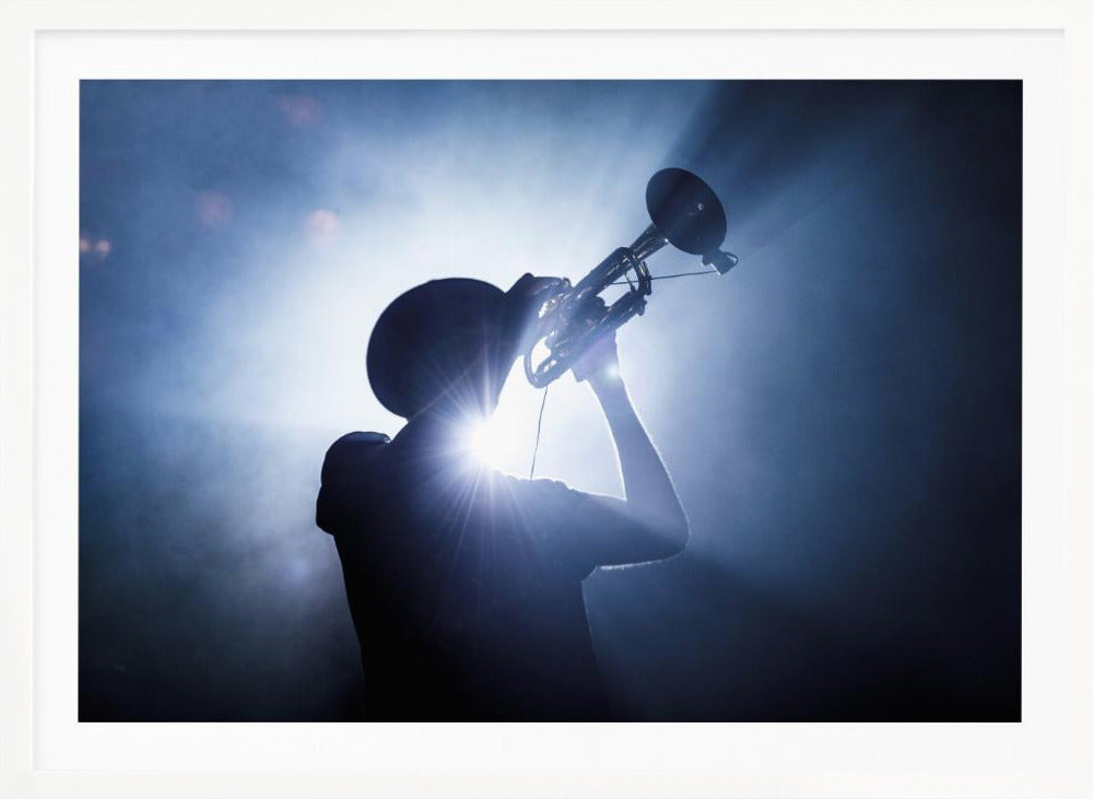 Trumpet Player - Poster / Art Print