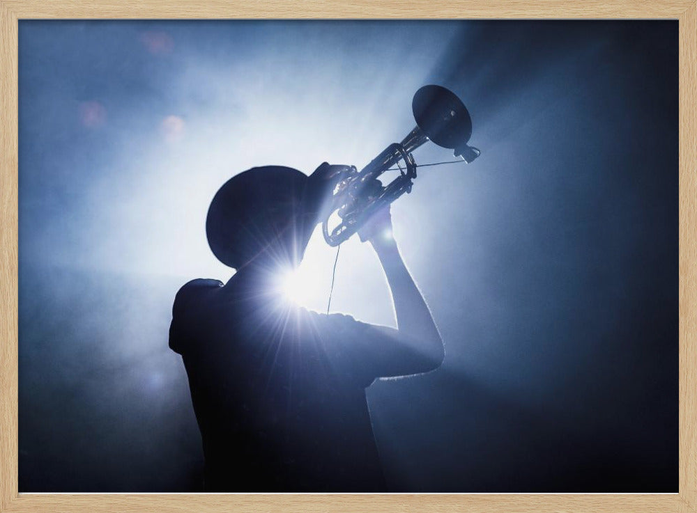 Trumpet Player - Poster / Art Print