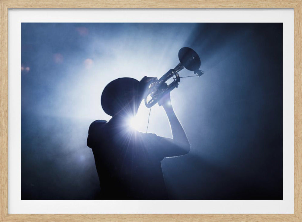 Trumpet Player - Poster / Art Print