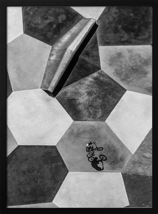 Lonely rider - Poster / Art Print