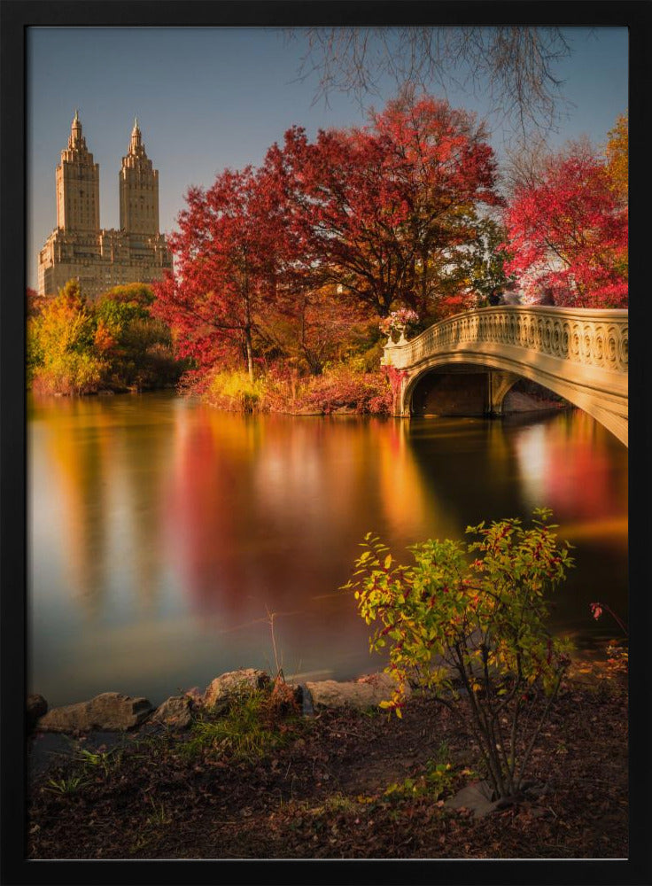 Fall in Central Park - Poster / Art Print