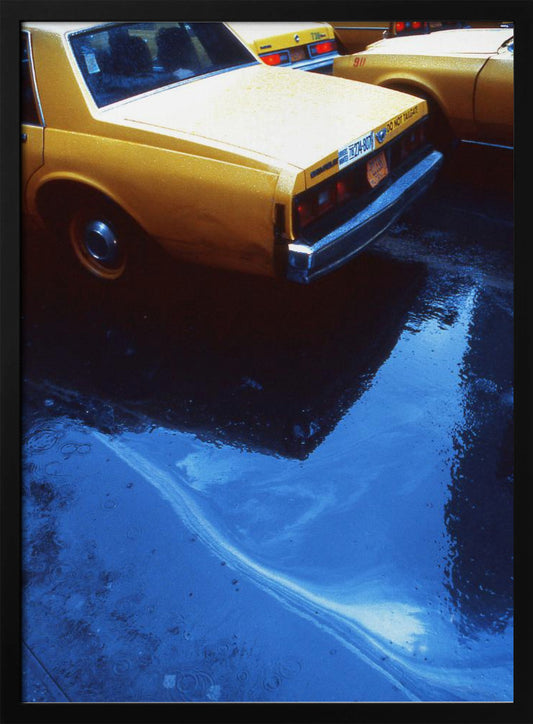 Yellow cabs (from the series New York Blues) - Poster / Art Print