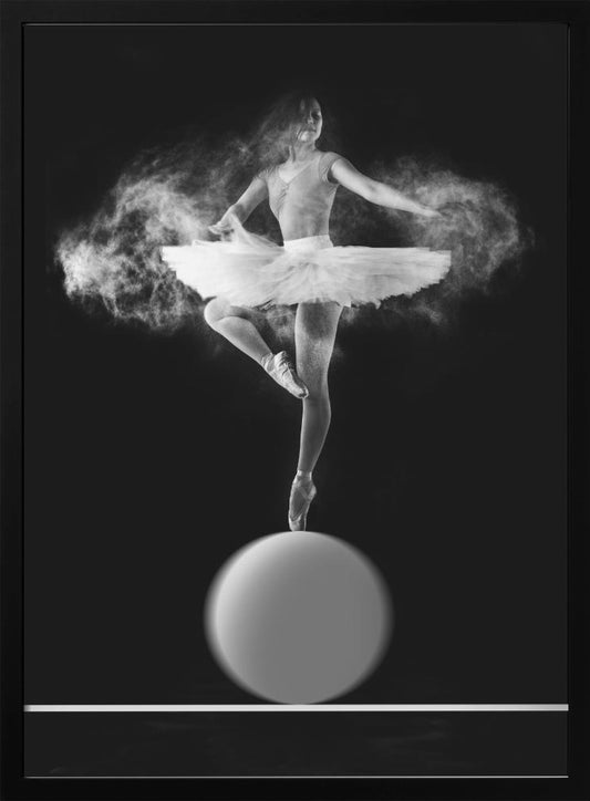 Spin with Ball - Poster / Art Print