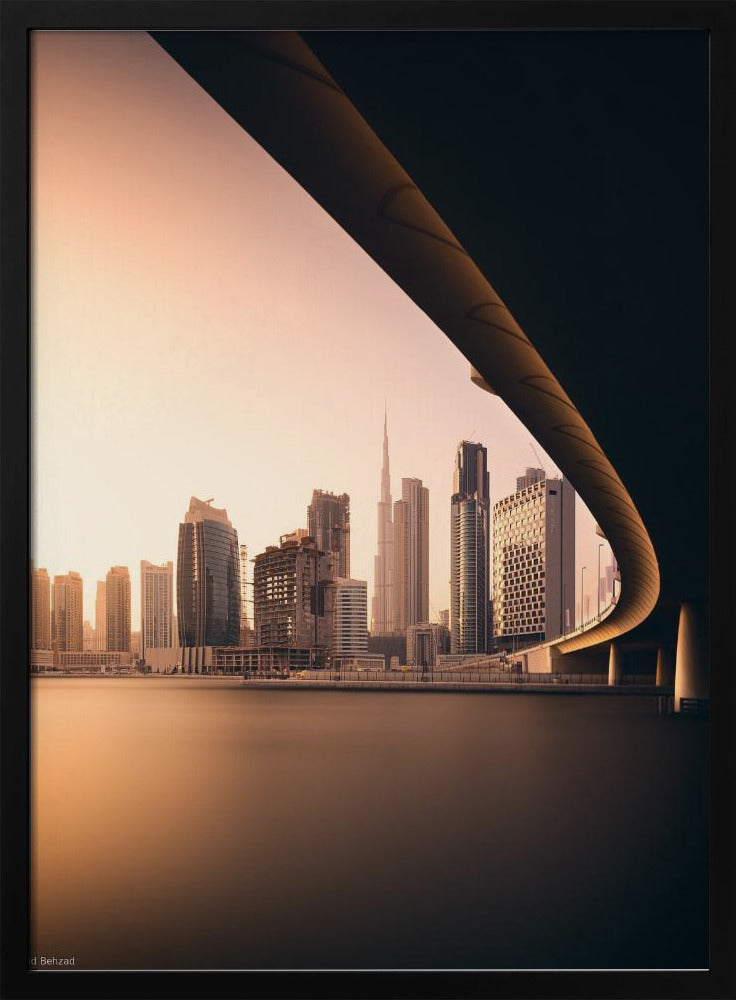 Dubai Business Bay - Poster / Art Print