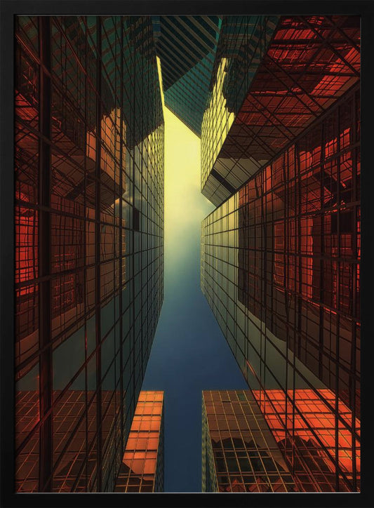Hong Kong city - Poster / Art Print