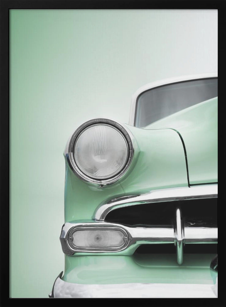 US classic car 1954 Bel Air Powerglide - Poster / Art Print