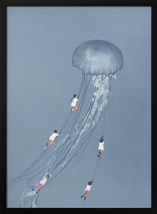 We came home smiling - Poster / Art Print