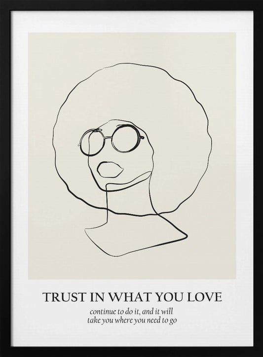 Line art - Poster / Art Print