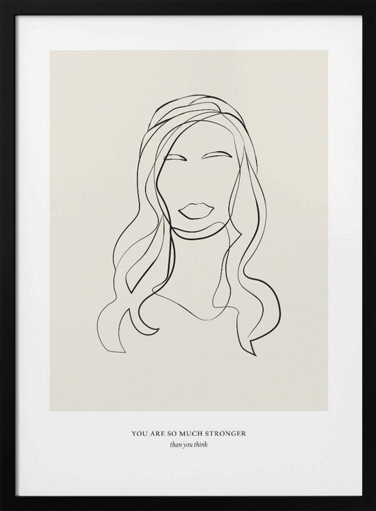 Modern Line Art - Poster / Art Print