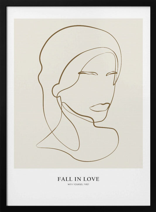 Woman portrait - Poster / Art Print