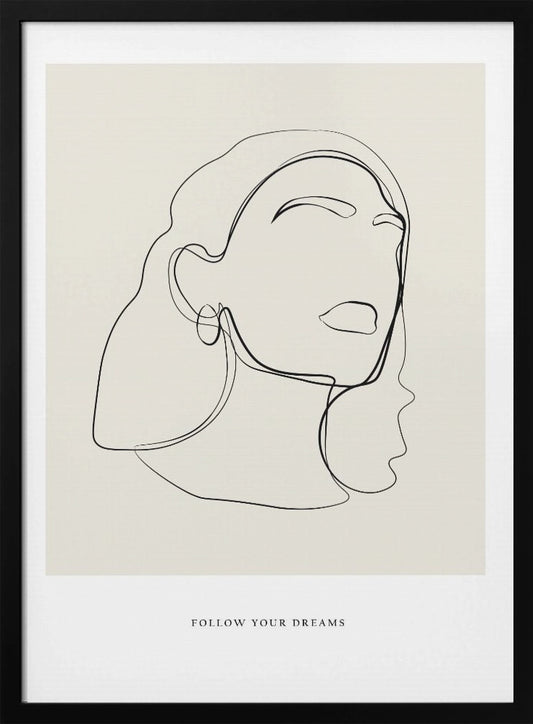 Minimalist Line Art - Poster / Art Print