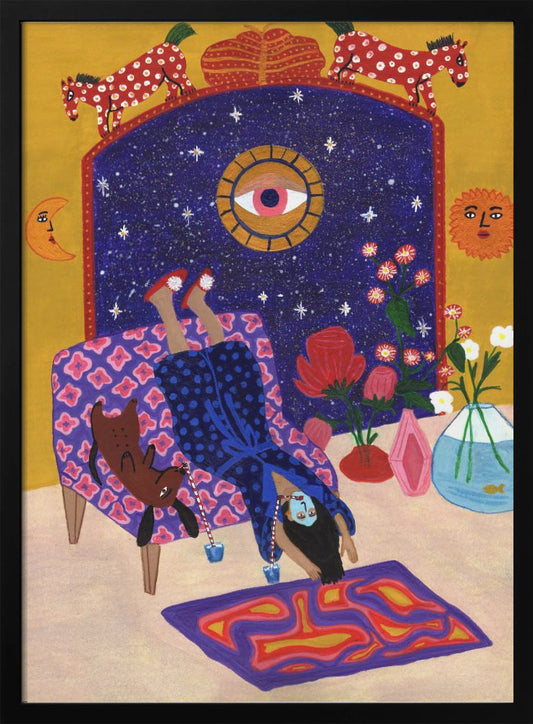 Day off from office - Poster / Art Print