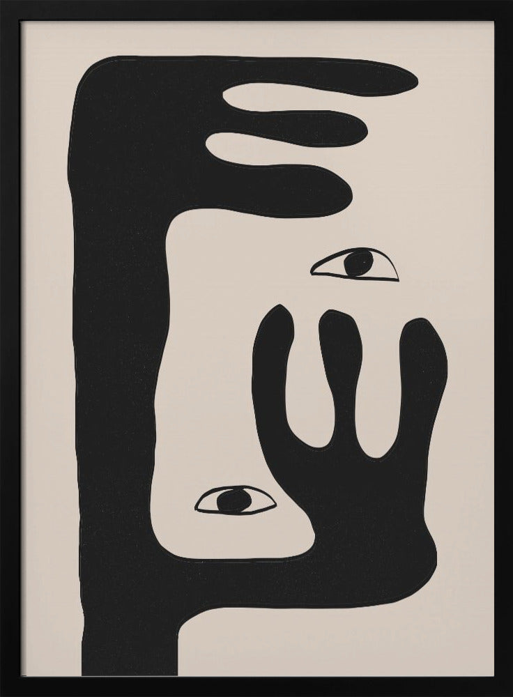 Abstract Face No2. - Posters / Art Prints