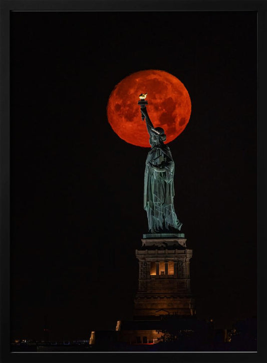 2022 july buck moon - Poster / Art Print