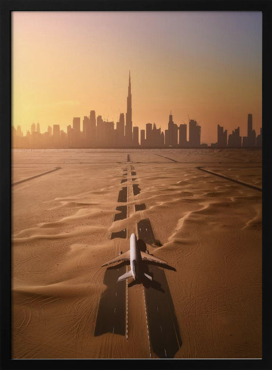 Taking off from Nowhere - Poster / Art Print