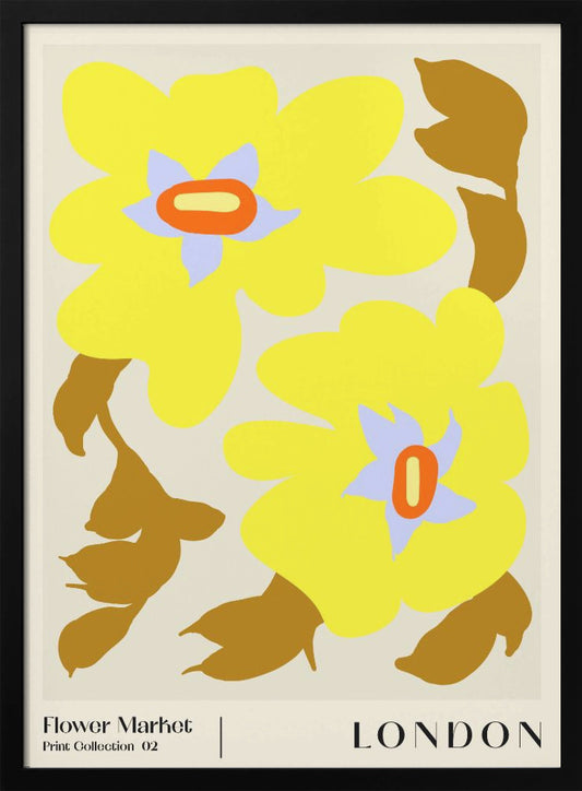 Flower Market. London - Poster / Art Print