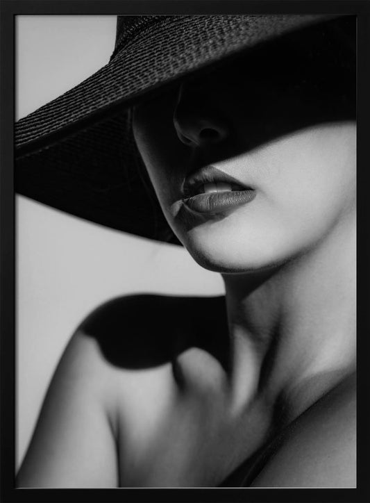 Hat and Shadow - Poster / Art Print