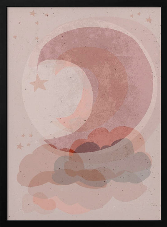 Gentle Moon - Poster / Art Print