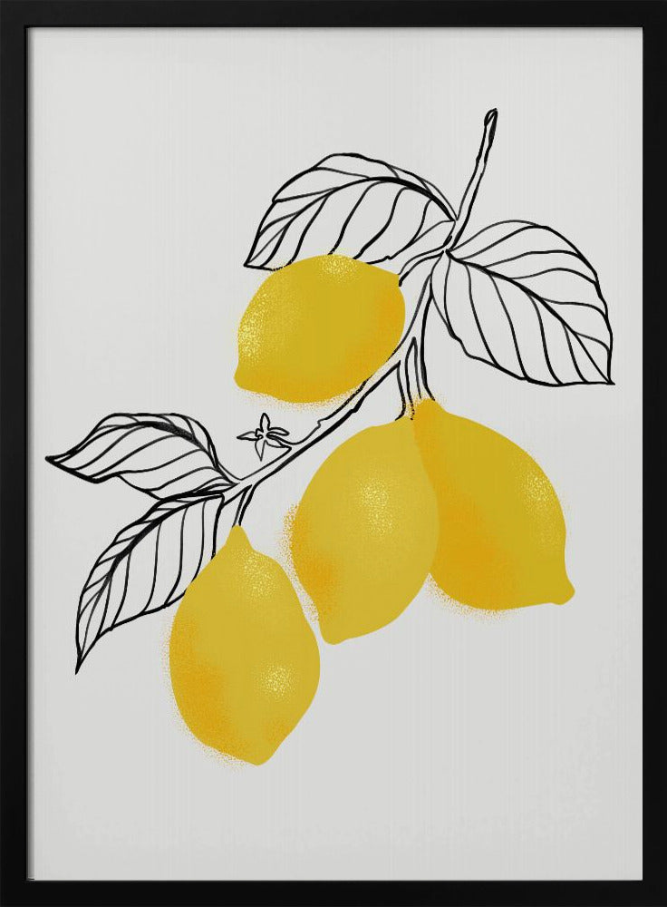 Lamya lemons - Poster / Art Print